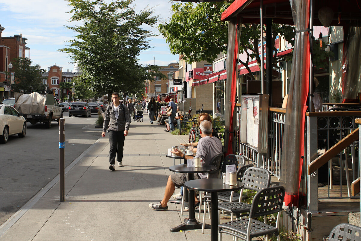 Avenue Cartier, Québec © Vivre en Ville